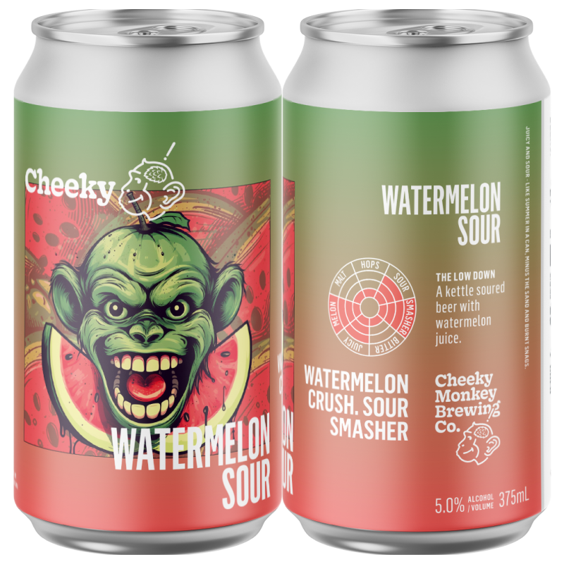 Cheeky Monkey Brewing Co Watermelon Sour