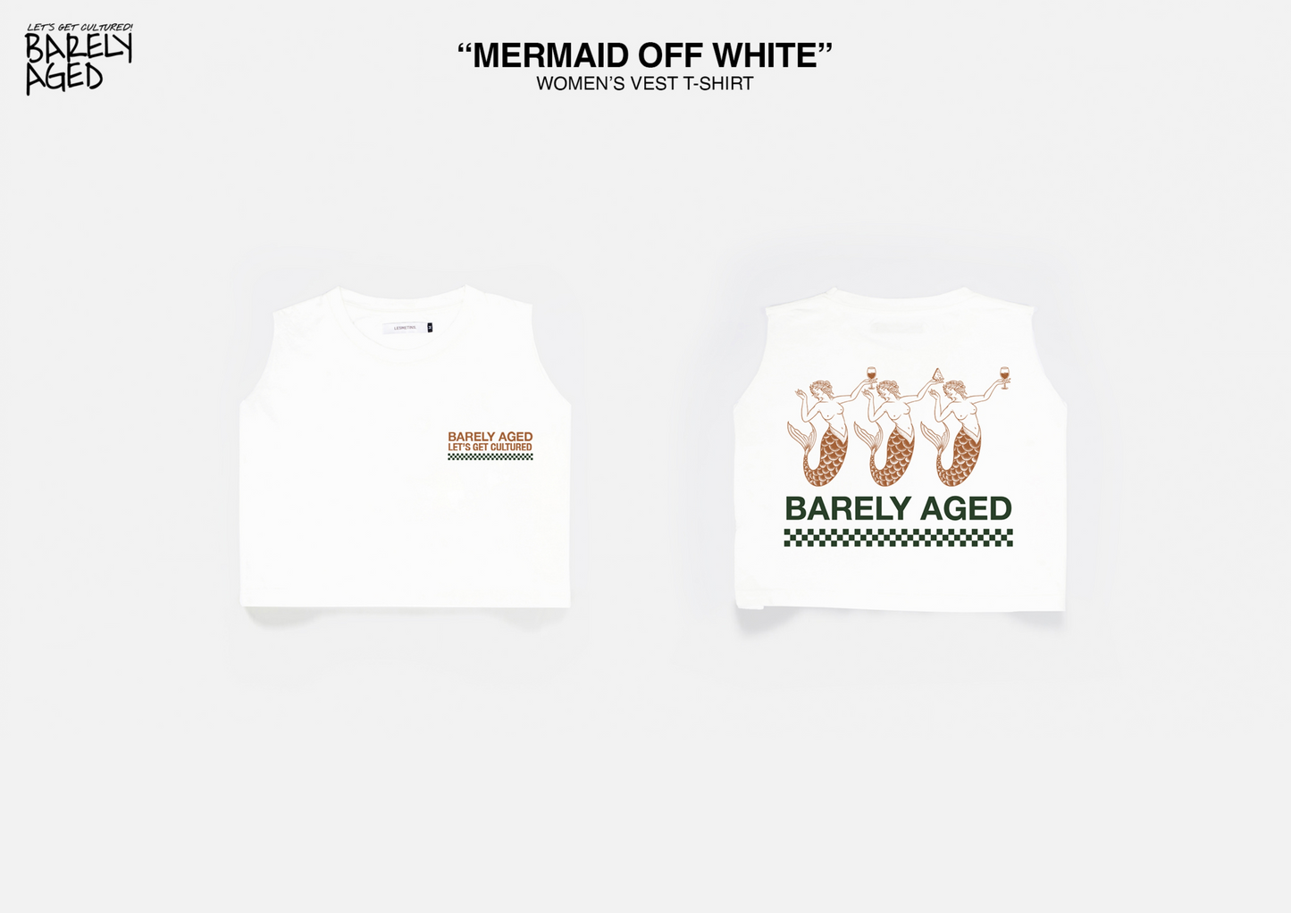 Women's Tank - Mermaid White