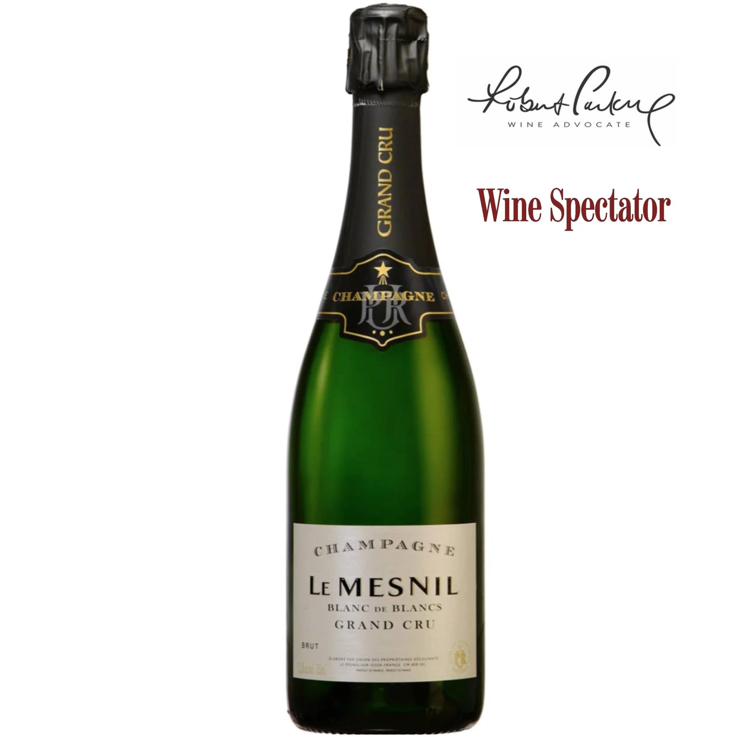 Champagne Le Mesnil Brut Blanc de Blancs Grand Cru NV 1.5L Magnum