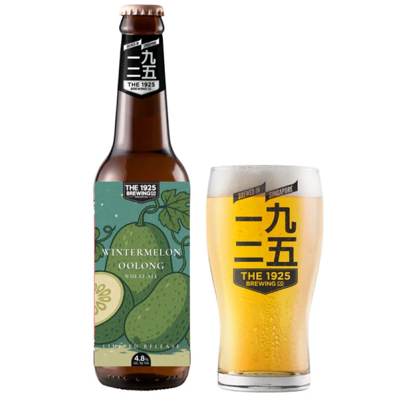 1925 Brewing Co. Wintermelon Oolong Wheat Ale