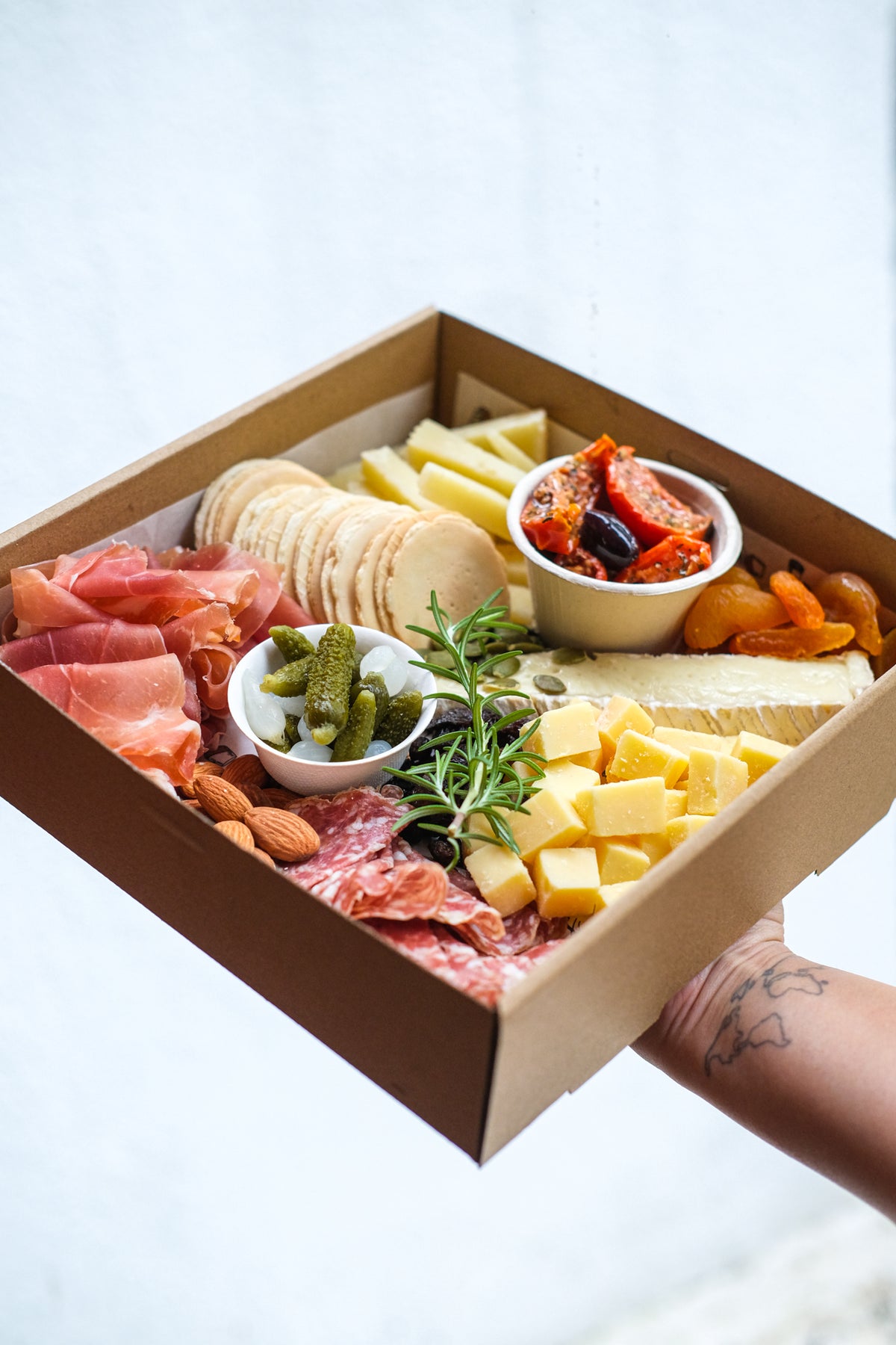 CLASSIC PLATTER- JUST A BUNCH OF CHEESE AND CUTS