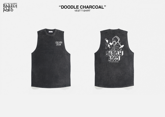 Men's Tank - Doodle Charcoal