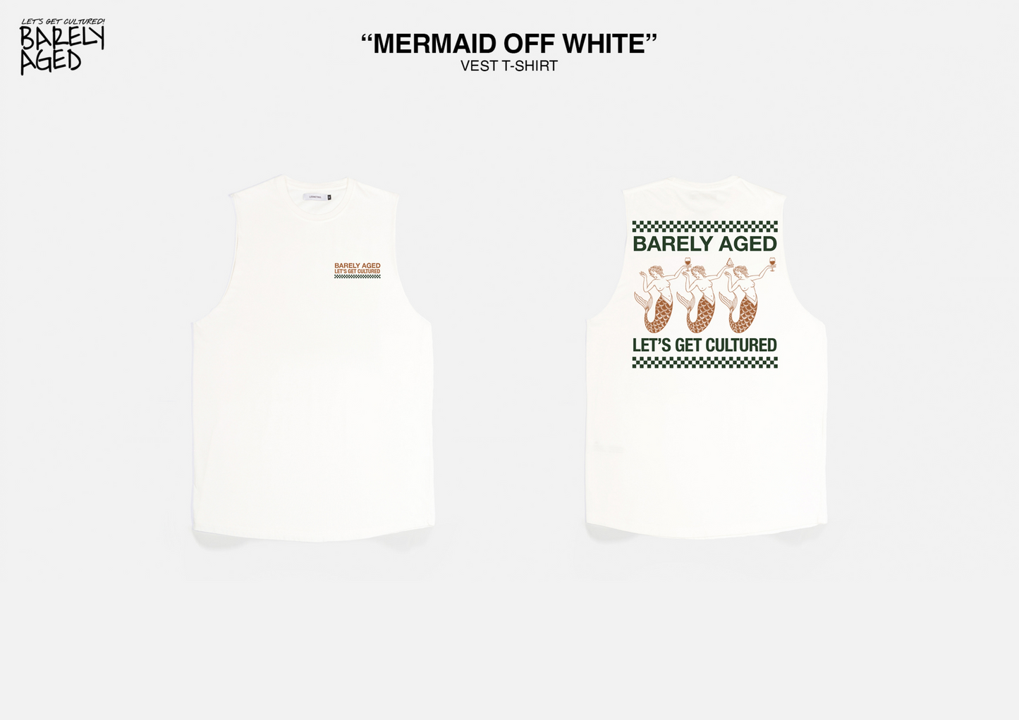 Men's Tank - Mermaid White