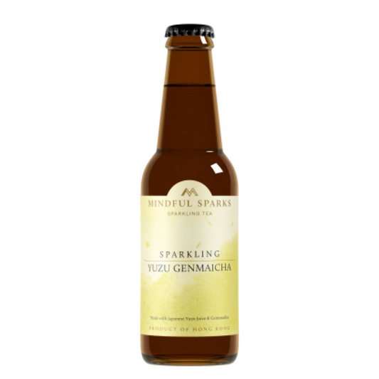 Mindful Sparks Prestige Yuzu Genmaicha Sparkling Tea 245ML