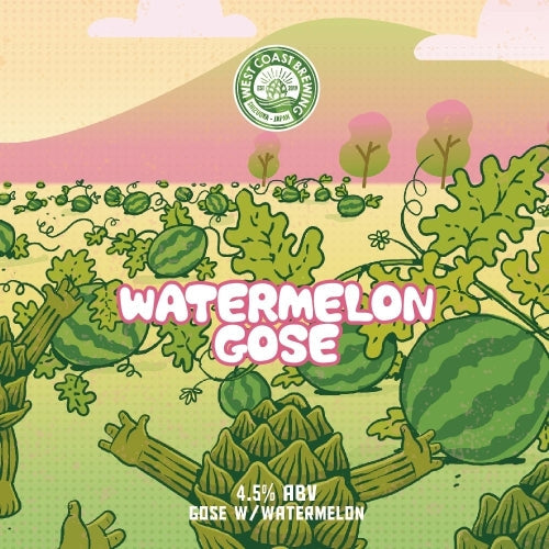 West Coast Brewing Watermelon Gose